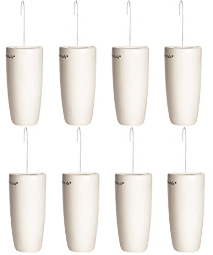 Ceramic Radiator Humidifier - Set of 8 Hanging Humidity Control with Hanging Hooks Air Moisture for Home Storage Heater Air Moisturiser by Crystals®