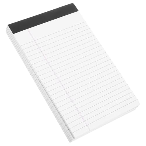 COOPHYA 法律便箋 冊 横線入り 破り取り可能 スムーズ書き心地 オフィス 学校 家向け管理用メモ帳 事務用品対応