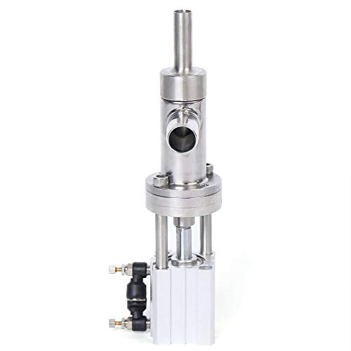 Gdrasuya10 Liquid Filling Machine, Stainless Steel Liquid Paste Filling machine Filling Nozzle Heads Parts 12mm