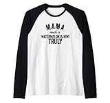 Mama Needs A Watermelon Kiwi Truly Ain't No Laws Hard Seltz Raglan Baseball Tee