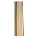 Panneau décoratif mural Colva beige fond noir 240x60cm