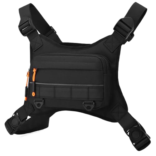 Bolsa para correr - Nylon, 9,84 x 5,91 x 1,97 in, a prueba de caídas | Chalecos de correr resistentes al desgaste, para correr, senderismo, ciclismo, gimnasio, viajes