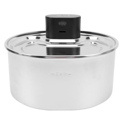 Fuente para gatos automática sin cable 3.2L acero inoxidable miniatura 2