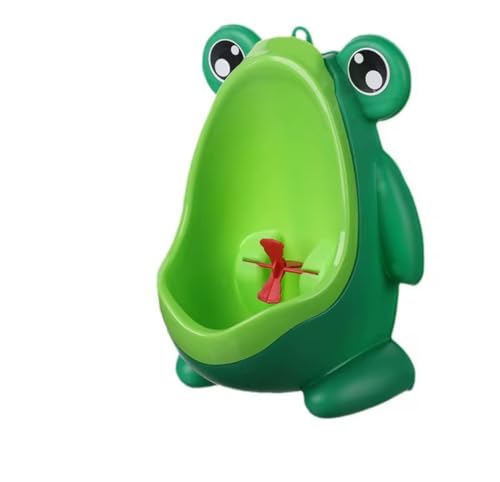 Kids Frog Potty Training Urinal, Wall-Mounted, Green