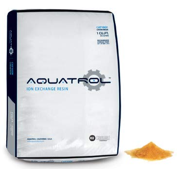Water Softener Resin 8% Cross-Linked 100% Ion Exchange .5 CuFt Bag