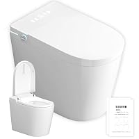 Amazon.co.jp: MuMu トイレ 便器 便座 一体型便器 背面タンクレス 内蔵