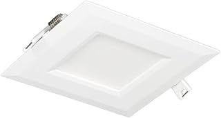 Jesco RLF-4912-SW5-WH 4 in. 12W 5CCT 90CRI Luke LED Square Ultra Slim Downlight, White