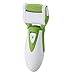 RUIHUA Removrage de la Peau électrique électrique Portable - Removant à Rouleaux rotatifs à 360 ° - Outils de pédicure électrique pour Soins de Pied Lisse de Velours, Vert