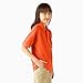Dickies Boys' Short Sleeve Pique Polo, Orange, XX-Small
