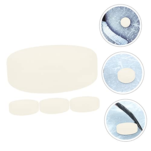 WHAMVOX 4 peças para prática de hóquei no gelo disco de hóquei de rua acessórios para atividades ao