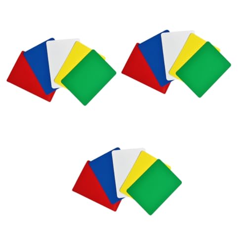 VICASKY 15pcs Professional Plastic Poker Cut Cards Convenient Poker Dispenser for Family Games Desktop Game Accessory Smooth Fine Workmanship for Card and Chess Rooms