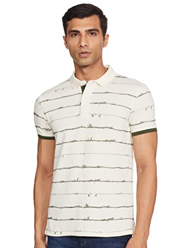 Image of Spykar Men's Printed Slim Fit T-Shirt