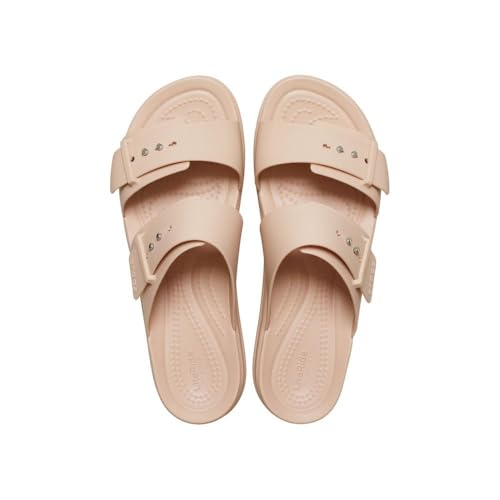 Image of Crocs Women's Brooklyn Buckle Low Wedges