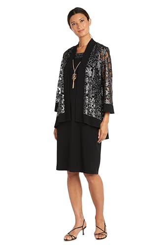 Image of R&M Richards Women's The Opulence Jacket Dress