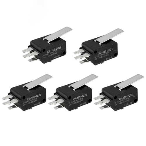 Interruptor de límite XV-152-2C25 de palanca recta para finales de carrera en automatismos