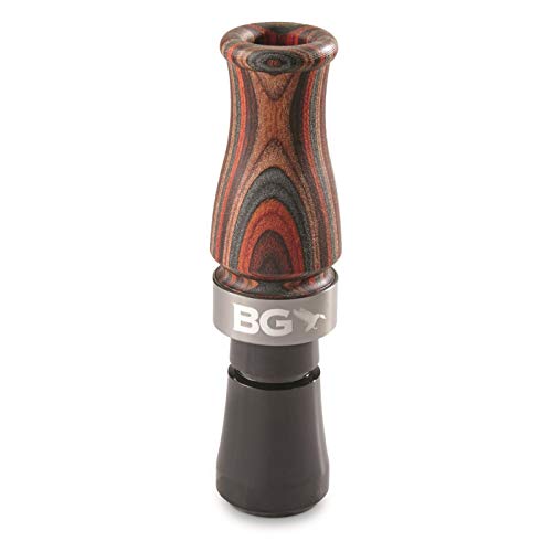 Buck Gardner Diamondwood Honker Hammer Call, Red Diamondwood/Black, DWP-HHL-RD/BKCH