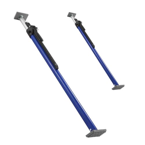 JUCHEN Heavy Duty Cargo Bar 2 Pack 44 to 74 Inches Adjustable Stabilizer with Shock Absorbers for Trailer Pickup