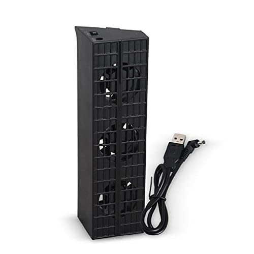Qksky Cooling Fan Cooler Heat Exhauster Temperature Control for PS4 Slim Game Console ps4 Slim Cooling Systems