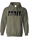 Army Wife Heart Heart Hooded Sweatshirt