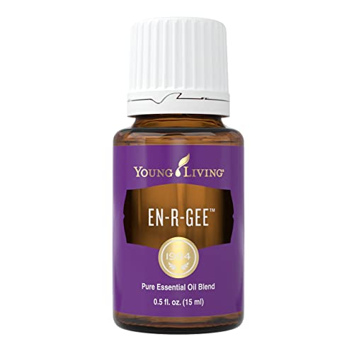 Young Living En-R-Gee Essential Oil Blend - an Invigorating Aromatic Boost - 15 ml