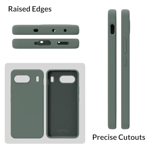 Image of SPRIG Compatible with OnePlus Nord 4 Premium SilkTone Back Cover Drop Tested Shock Proof Mobile Case for Men, Women, Boys and Girls with Camera Protection (Pastel Mint Green)