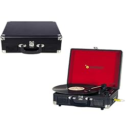 Sunstech PXR6SBTBK – Tourne-Disque Portable (Bluetooth, USB, MP3) - Les Beatles, Paul McCartney, John Lennon, RIngo Starr, George Harrison Sunstech PXR6SBTBK – Tourne-Disque Portable (Bluetooth, USB, MP3) – Image 3
