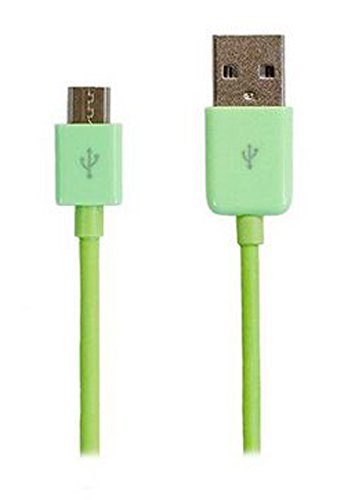 Samsung Player One La Fleur Câble Data Micro USB Vert 1 mètre pour Charge, synchronisation et Transfert de données.