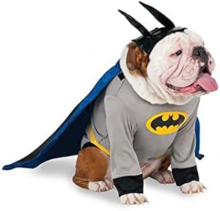Rubie's Official DC Batman Pet Dog Costume, Big Dog Size: XX-Large Neck to Tail 36 Inch, Chest 32 Inch