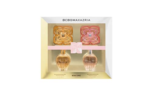 BCBGMAXAZRIA - 2 Piece Fragrance Giftset for Women - (1.7oz/50ml Classic EDP + 1.7oz/50ml Bon Chic EDP)