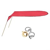 Besttoolifes Toldo para kayak, 125 x 110 cm, para kayaks y canoas inflables o rígidas, tela Oxford impermeable Ripstop con varillas de aluminio y bolsa de almacenamiento, 9