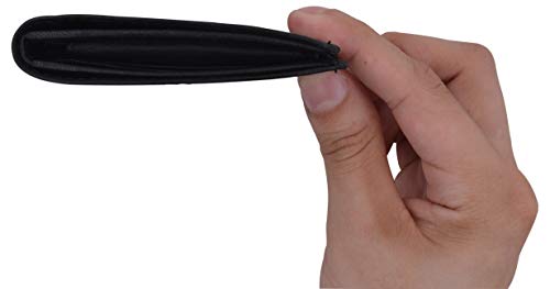 Marshal Soft Leather Kids Slim Thin Coin Pouch Bifold Wallet #TOP4