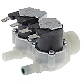  RPE Magnetventil für Kombidämpfer Eloma Joker B/T, Joker B+T 623 Serie/11 Ausgang 10mm 2-fach gerade Eingang 3/4\' Mat.: Kunststoff