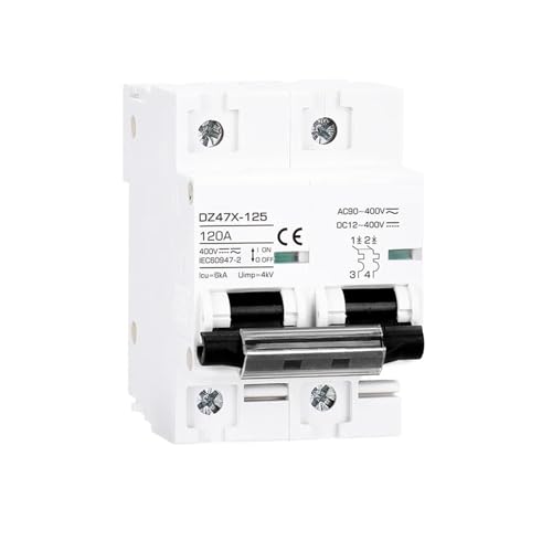 Disjoncteur thermique 400V 100A pour éviter la surchauffe de batterie solaire
