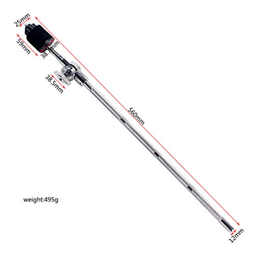 Brazo soporte para platillos con clamp para batería miniatura 2