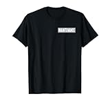 Camiseta de Trabajo Uniforme de reparación de Mantenimiento Camiseta, Hombre, Negro, L