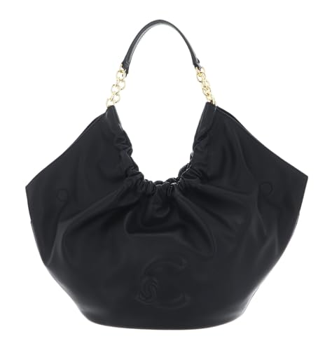 Sac shopper Coccinelle cuir grand sac à épaule noir Smash Handbag