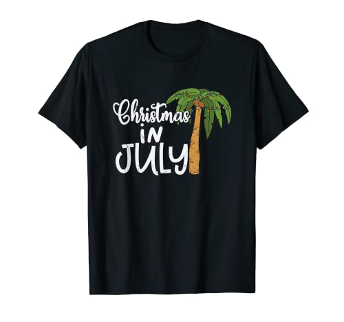 Noël drôle en juillet, Noël en juillet T-Shirt
