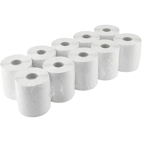 L LIKED 4"x 6" Direct Thermal Labels White Perforated Shipping Labels, 250 Labels per Roll, 10 Rolls Cover