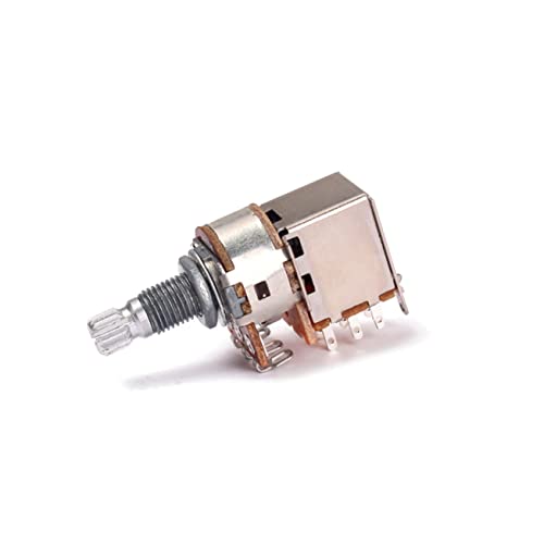 TOYANDONA Potenciómetro De Volumen y Tono Para Guitarra Eje Para Amplificadores De Audio y Configuraciones De Guardabarros