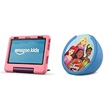 Amazon Kids Entertainment Bundle Including Disney Princess Fire HD 8 Kids Tablet (32GB) + Echo Pop Kids