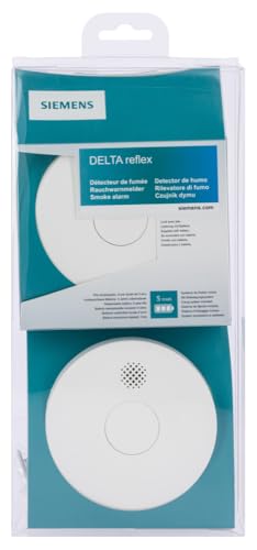 SIEMENS - Lot de 2 Détecteurs de Fumée 5TC1292-6 NF Autonomie 5 Ans/Garantie 3 Ans