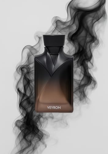 Image of Naseem VEYRON (Brown) Men's Aqua Perfume 90ml | Alcohol-Free Oriental Spicy Fragrance with Tonka Bean, Amberwood, Lavender & Mandarin | Long-Lasting Non-Alcoholic Scent