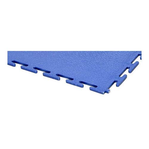 E500/7/501 PVC Floor Tiles Standard Smooth 500 mm x 500 mm x 7 mm Dark Blue Pack of 4