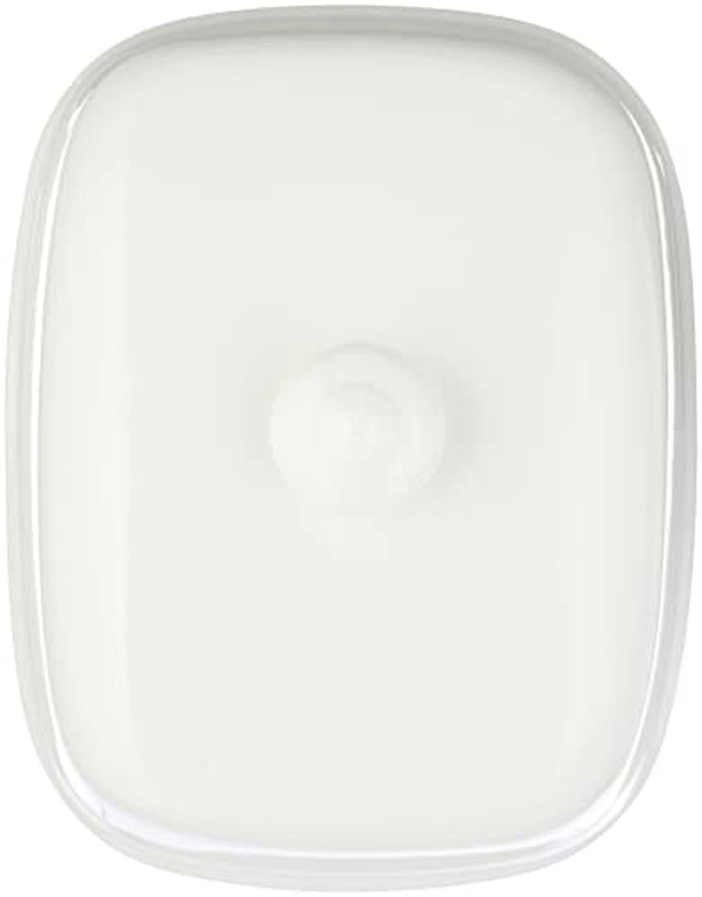 Villeroy & Boch Royal Coperchio per Burriera, Porcellana Premium Bone, Bianco