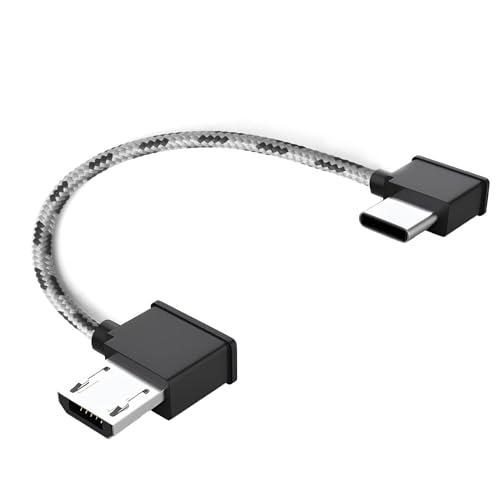 FACILE DA USARE – Il telecomando cavo dati Tipo-C è dotato di un design plug-and-play, il che significa che non sono necessari software o driver aggiuntivi. Puoi utilizzarlo subito per collegare il tuo radiocomando DJI Mavic al tuo smartphone e controllare il tuo drone
