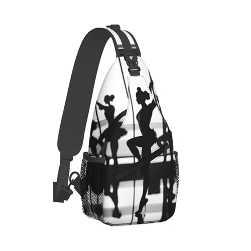 Mochila cruzada deportiva para gimnasio y senderismo unisex miniatura 2