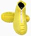 Bottes De Pluie en Silicone Couvre-Chaussures Antidérapants Faciles À Transporter Et Bottes De Pluie Réutilisables Chaussures Imperméables À Glissière Confortables,Jaune,XLimpressive7