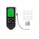 Mcbazel Digitales Schichtdickenmessgerät, Lackdickenmessgerät, Lackmessgerät Auto, Messbereich 0 bis 2000um