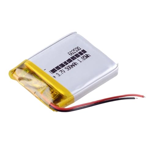 Batería 602530 de 3,7 V y 500 mAh con conector de 1.5 y 3 pines para dispositivos electrónicos