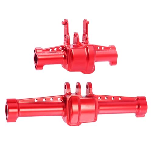 RC�t�����g���A�A�N�X���Z�b�g For TRX4M K10 1/18 CNC �A���~�t�����g���A�A�N�X���n�E�W���O�ƃJ�o�[ RC �N���[���[�A�b�v�O���[�h���i���f���A�N�Z�T���[�g�ݗ��Ă�(Red)